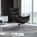 Commercial Grade LeatherSoft Swivel Cocoon Chair