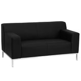 English Elm Commercial Grade Series Contemporary LeatherSoft Loveseat