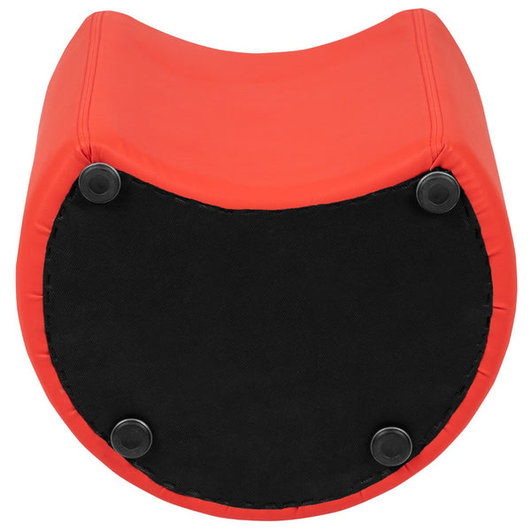 English Elm Commercial Grade Soft Seating Flexible Moon for Classrooms and Common Spaces - 18" Seat Height ()