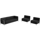 Commercial Grade Series LeatherSoft Sofa & Chair Set