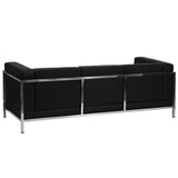 English Elm Commercial Grade Series Contemporary LeatherSoft Sofa with Encasing Frame