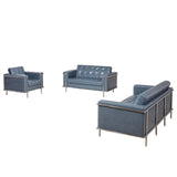 English Elm Commercial Grade Series Reception Set in LeatherSoft