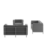 English Elm Commercial Grade Series Reception Set in LeatherSoft