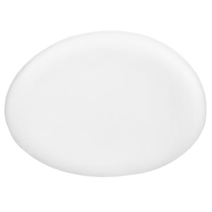 English Elm Commercial Grade Saddle Wing Ottoman