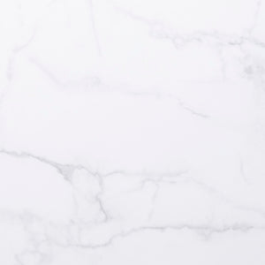 English Elm Farmhouse 2-Tier Console Accent Table - Warm Oak Finish Engineered Wood Frame - Marble Finish Tabletop - For Entryway or Living Room