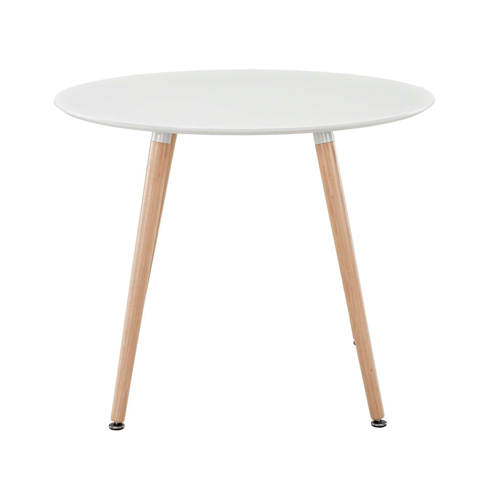 Modway Furniture Track Round Dining Table by Modway - Minimalist Design for Modern Dining Spaces, Easy Assembly EEI-1055-WHI