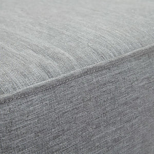 Modway Furniture Marina Outdoor Teak Armchair - Weather-Resistant Comfort for Stylish Patios and Poolside Lounges Natural Gray EEI-1143-NAT-GRY-SET