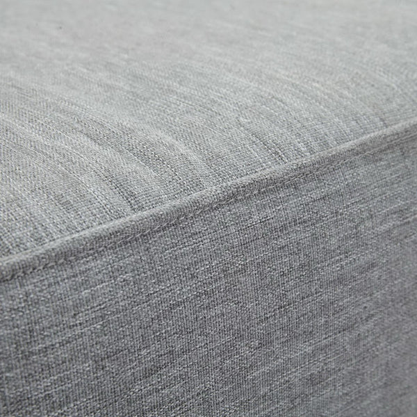 Modway Furniture Marina Outdoor Teak Armchair - Weather-Resistant Comfort for Stylish Patios and Poolside Lounges Natural Gray EEI-1143-NAT-GRY-SET