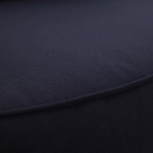 Modway Furniture Marina Outdoor Teak Armchair - Weather-Resistant Comfort for Stylish Patios and Poolside Lounges Natural Navy EEI-1143-NAT-NAV-SET