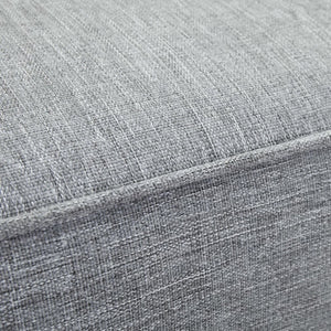 Modway Furniture Marina Outdoor Patio Teak Loveseat by Modway - Durable, Elegant Design for Cozy Outdoor Living Natural Gray EEI-1144-NAT-GRY-SET