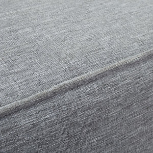 Modway Furniture Marina Outdoor Teak Corner Sofa - Stylish, Durable Seating with All-Weather Cushions for Relaxation Natural Gray EEI-1146-NAT-GRY-SET