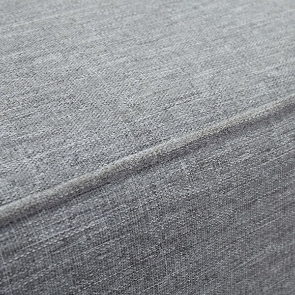 Modway Furniture Marina Outdoor Teak Corner Sofa - Stylish, Durable Seating with All-Weather Cushions for Relaxation Natural Gray EEI-1146-NAT-GRY-SET