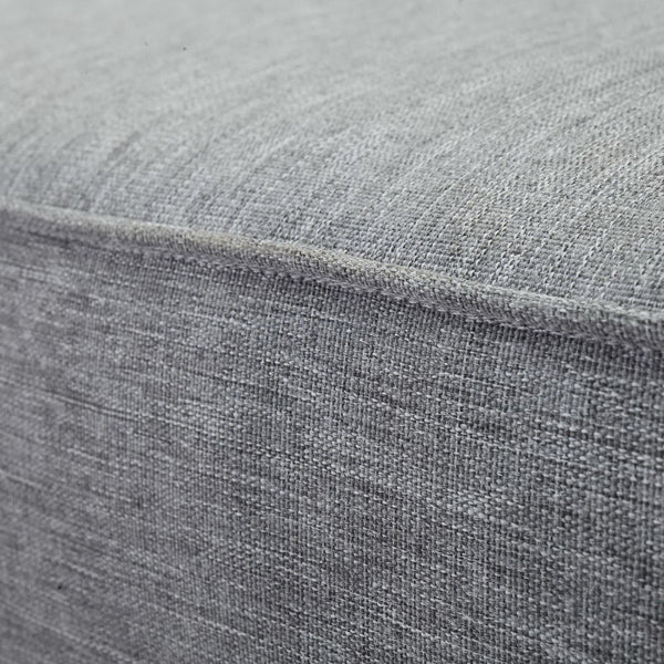 Modway Furniture Marina Outdoor Teak Right-Facing Sofa by Modway - Durable Comfort for Elegant Patio Relaxation Natural Gray EEI-1149-NAT-GRY-SET