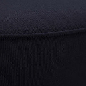 Modway Furniture Marina Outdoor Teak Right-Facing Sofa by Modway - Durable Comfort for Elegant Patio Relaxation Natural Navy EEI-1149-NAT-NAV-SET