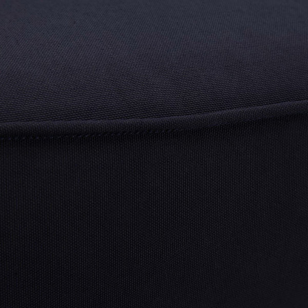 Modway Furniture Marina Outdoor Teak Right-Facing Sofa by Modway - Durable Comfort for Elegant Patio Relaxation Natural Navy EEI-1149-NAT-NAV-SET