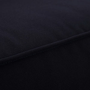 Modway Furniture Marina Armless Outdoor Teak Sofa - Modern Modular Seating for Stylish, Low-Maintenance Patios Natural Navy EEI-1150-NAT-NAV-SET