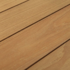 Modway Furniture Marina Teak Round Coffee Table - Stylish Outdoor Centerpiece for Patios, Decks, and Lounges EEI-1153-NAT