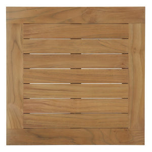 Modway Furniture Marina Outdoor Teak Side Table – Stylish, Durable, and Weather-Resistant for Patios & Poolsides EEI-1155-NAT