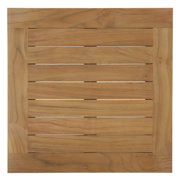 Modway Furniture Marina Outdoor Teak Side Table – Stylish, Durable, and Weather-Resistant for Patios & Poolsides EEI-1155-NAT