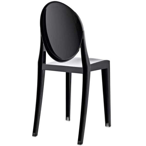 Modway Furniture Casper Dining Side Chair by Modway - Elevate Your Space with Modern Elegance and Comfort Design Black EEI-122-BLK