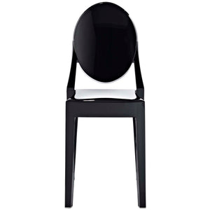 Modway Furniture Casper Dining Side Chair by Modway - Elevate Your Space with Modern Elegance and Comfort Design Black EEI-122-BLK