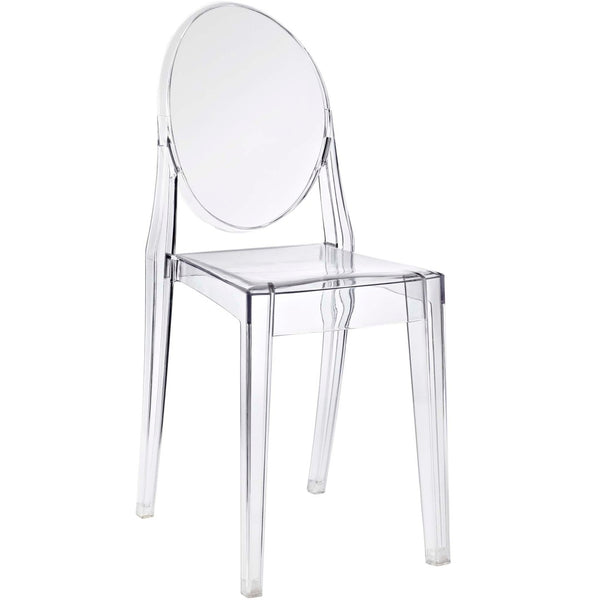 Modway Furniture Casper Dining Side Chair by Modway - Elevate Your Space with Modern Elegance and Comfort Design Clear EEI-122-CLR