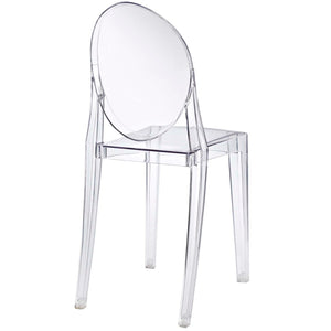 Modway Furniture Casper Dining Side Chair by Modway - Elevate Your Space with Modern Elegance and Comfort Design Clear EEI-122-CLR