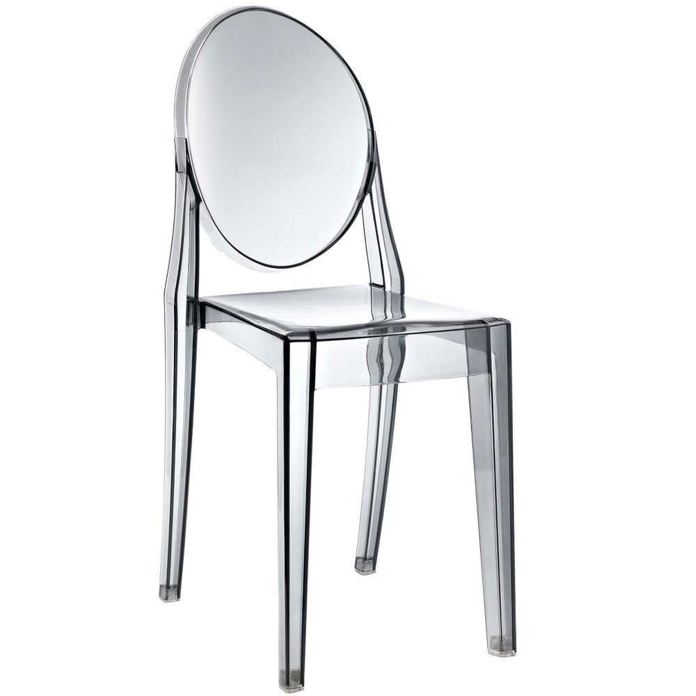 Modway Furniture Casper Dining Side Chair by Modway - Elevate Your Space with Modern Elegance and Comfort Design Smoke EEI-122-SMK