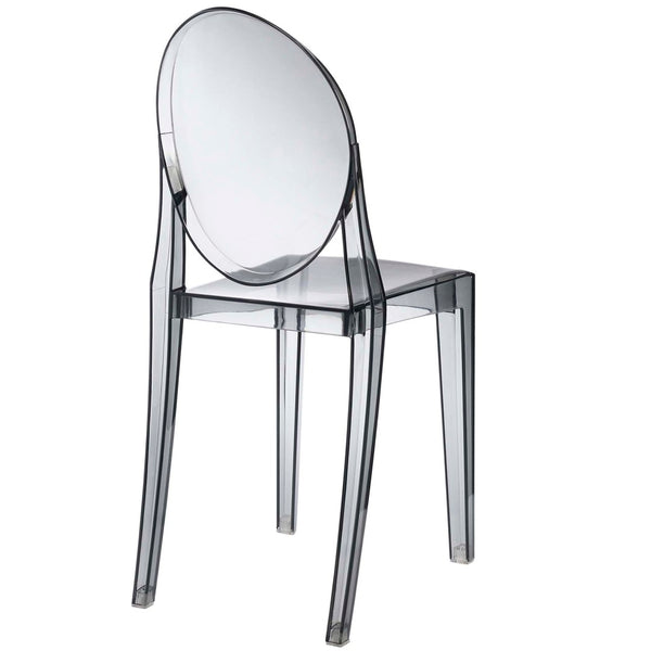 Modway Furniture Casper Dining Side Chair by Modway - Elevate Your Space with Modern Elegance and Comfort Design Smoke EEI-122-SMK