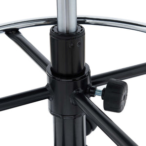 Modway Furniture Veer Drafting Chair – Ergonomic, Height-Adjustable Stool for Comfort in Offices and Creative Spaces Black EEI-1423-BLK