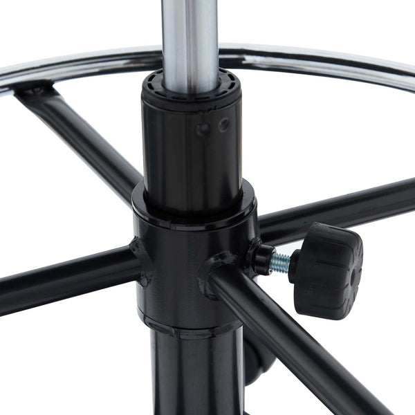 Modway Furniture Veer Drafting Chair – Ergonomic, Height-Adjustable Stool for Comfort in Offices and Creative Spaces Black EEI-1423-BLK