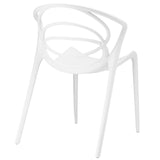 Modway Furniture Locus Dining Side Chair White 23 x 21.5 x 32