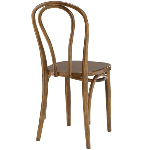 Modway Furniture Eon Dining Side Chair by Modway - Vintage-Inspired Comfort for Modern Spaces and Dining Areas Walnut EEI-1543-WAL