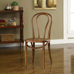 Modway Furniture Eon Dining Side Chair by Modway - Vintage-Inspired Comfort for Modern Spaces and Dining Areas Walnut EEI-1543-WAL