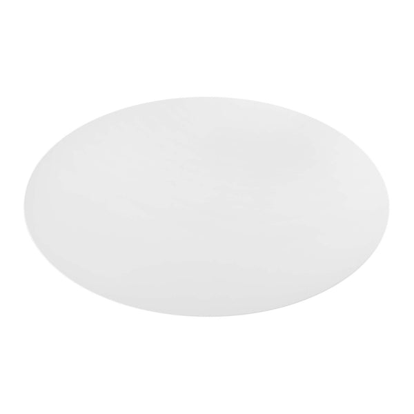 Modway Furniture Lippa 78" Oval Wood Dining Table - Modern Mid-Century Design, Seats 8, High-Gloss Finish & Metal Base EEI-1657-WHI
