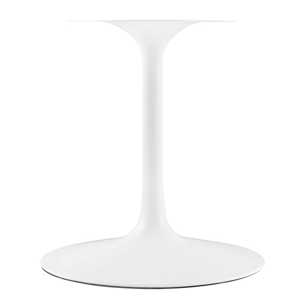 Modway Furniture Lippa 78" Oval Wood Dining Table - Modern Mid-Century Design, Seats 8, High-Gloss Finish & Metal Base EEI-1657-WHI