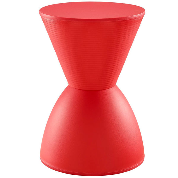 Modway Furniture Haste Backless Stool - Modern Multi-Purpose Accent Piece with Hidden Storage for Indoor & Outdoor Use Red EEI-1699-RED