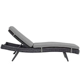 Modway Furniture Summon Outdoor Patio Sunbrella® Chaise EEI-1996-GRY-GRY