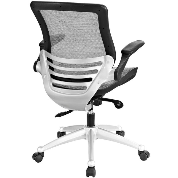 Modway Furniture Edge All Mesh Office Chair - Ergonomic Comfort & Breathable Design for Home and Office Use EEI-2064-GRY