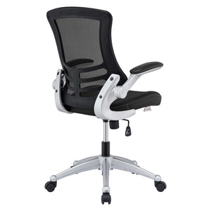 Modway Furniture Attainment Ergonomic Office Chair - Enhance Posture, Comfort & Productivity with Breathable Mesh Design Black EEI-210-BLK