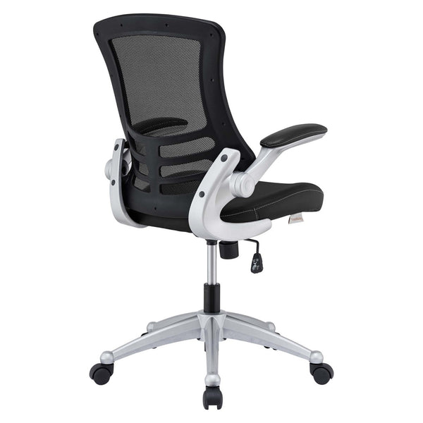 Modway Furniture Attainment Ergonomic Office Chair - Enhance Posture, Comfort & Productivity with Breathable Mesh Design Black EEI-210-BLK