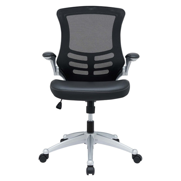 Modway Furniture Attainment Ergonomic Office Chair - Enhance Posture, Comfort & Productivity with Breathable Mesh Design Black EEI-210-BLK