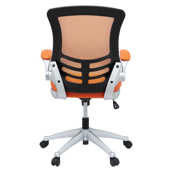 Modway Furniture Attainment Ergonomic Office Chair - Enhance Posture, Comfort & Productivity with Breathable Mesh Design Orange EEI-210-ORA
