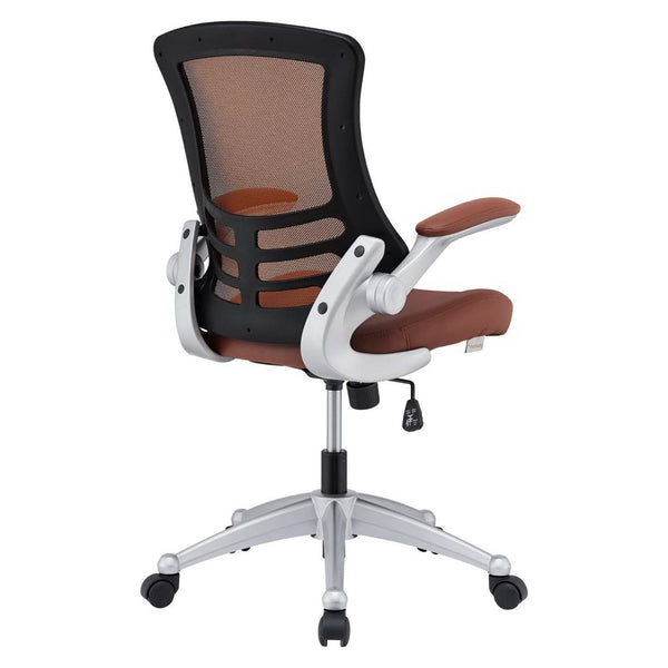 Modway Furniture Attainment Ergonomic Office Chair - Enhance Posture, Comfort & Productivity with Breathable Mesh Design Tan EEI-210-TAN
