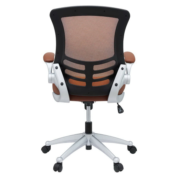 Modway Furniture Attainment Ergonomic Office Chair - Enhance Posture, Comfort & Productivity with Breathable Mesh Design Tan EEI-210-TAN