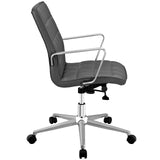 Modway Furniture Tile Office Chair Gray 23 x 24 x 35.5 - 38.5