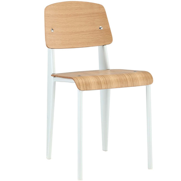 Modway Furniture Cabin Dining Side Chair by Modway - Modern Comfort Meets Stylish Versatility for Any Space Natural White EEI-214-NAT-WHI