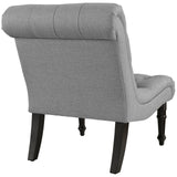 Modway Furniture Navigate Upholstered Fabric Lounge Chair Light Gray 33 x 26 x 32