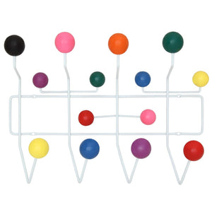 Modway Furniture Gumball Coat Rack by Modway - Whimsical, Colorful Hooks for Kids’ Rooms and Playful Spaces Multicolored EEI-216-MULTI