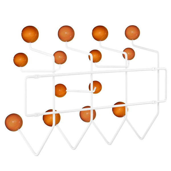 Modway Furniture Gumball Coat Rack by Modway - Whimsical, Colorful Hooks for Kids’ Rooms and Playful Spaces Caramel EEI-216-WAL